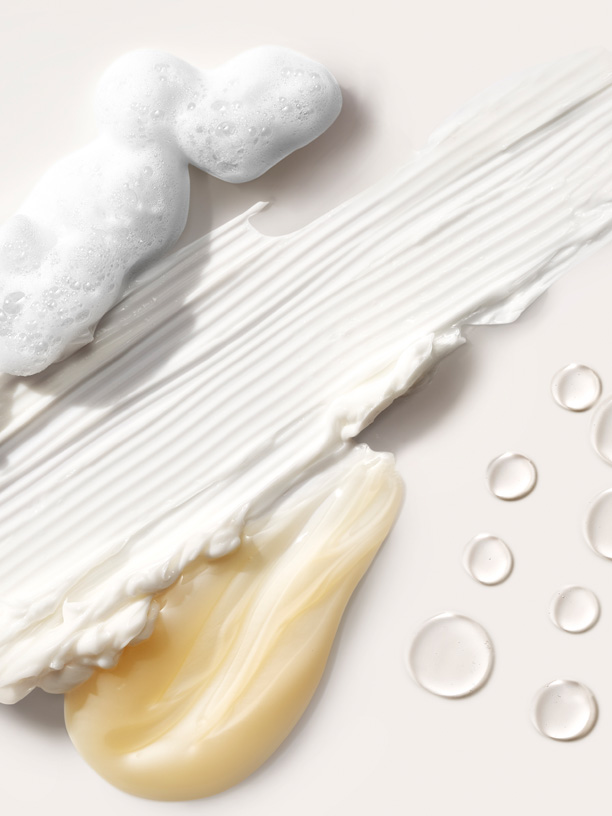 Bilde av formuleringer som skal illustrere NEOSTRATAs aktive ingredienser.