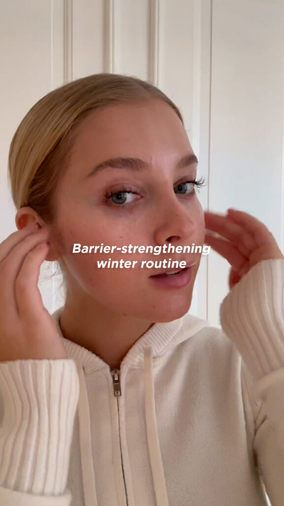 Forsidebilde for video med en hudpleierutine for vinteren.